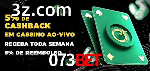 Promoções do cassino ao Vivo 073BET